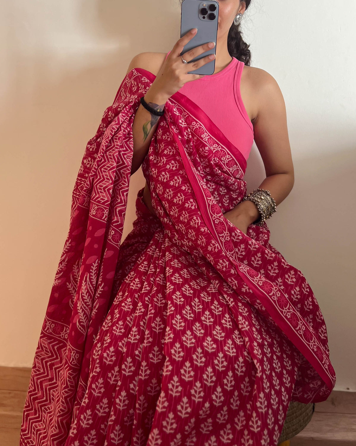 Alia Cotton Saree