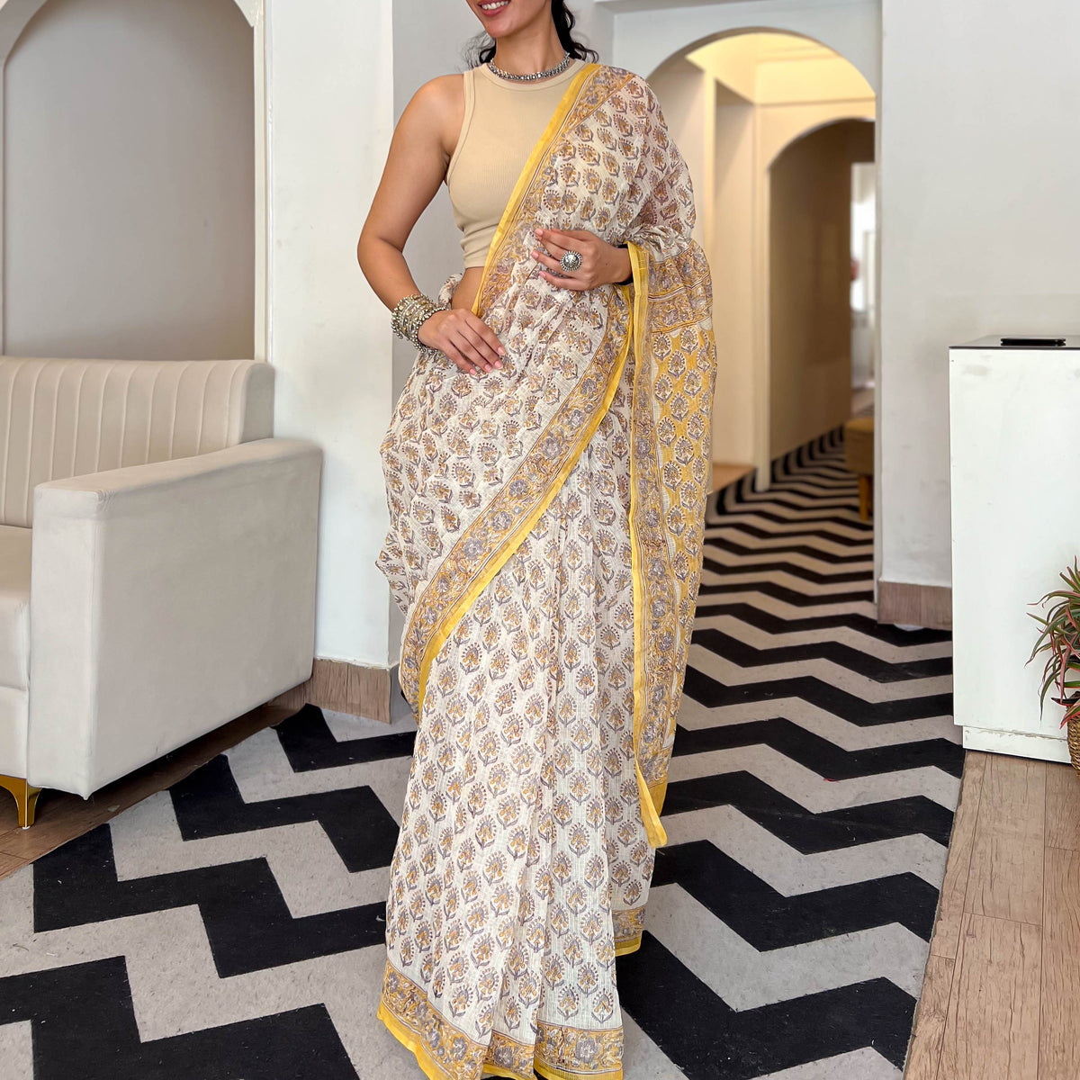 Bhavya Cotton Saree