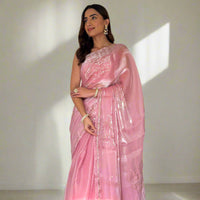 Orchid Pink Saree