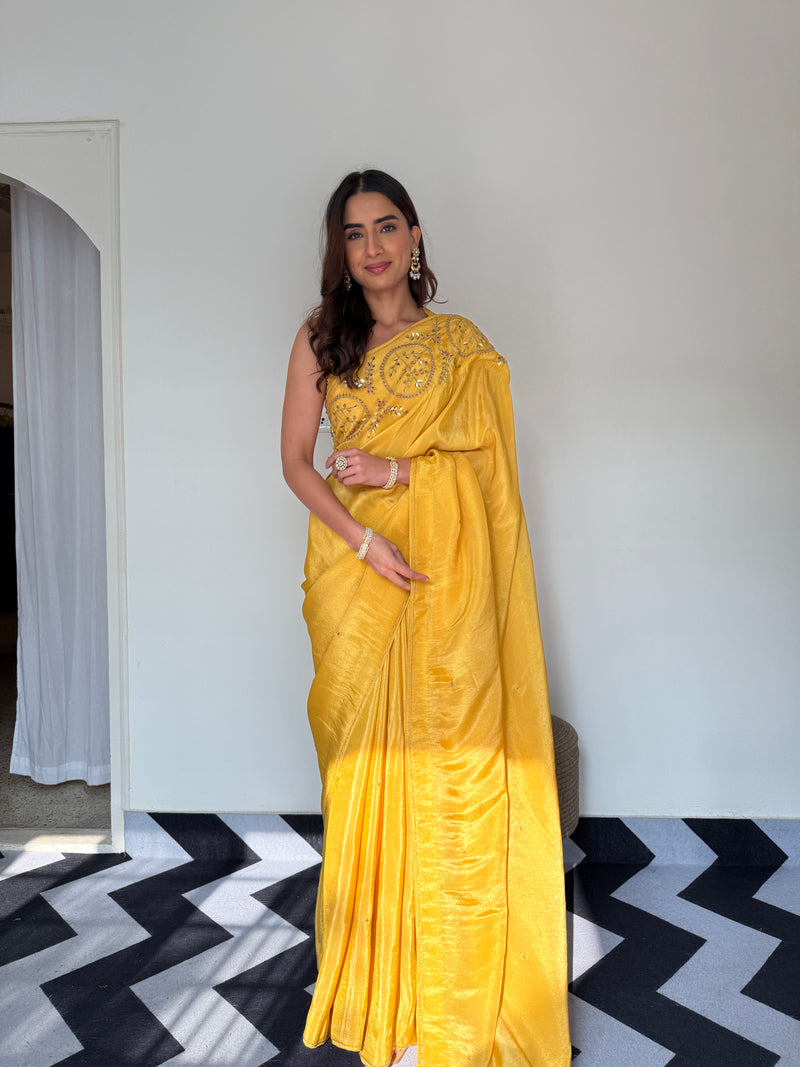 Dandelion Dream Saree