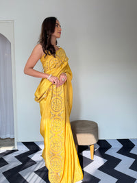 Dandelion Dream Saree