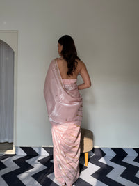Pink Glow Saree