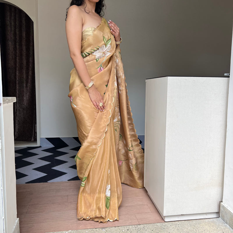 Blossom Tissue Saree