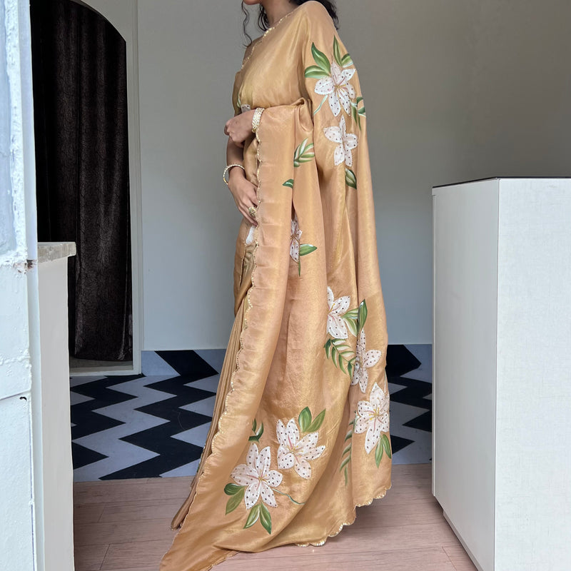Blossom Tissue Saree