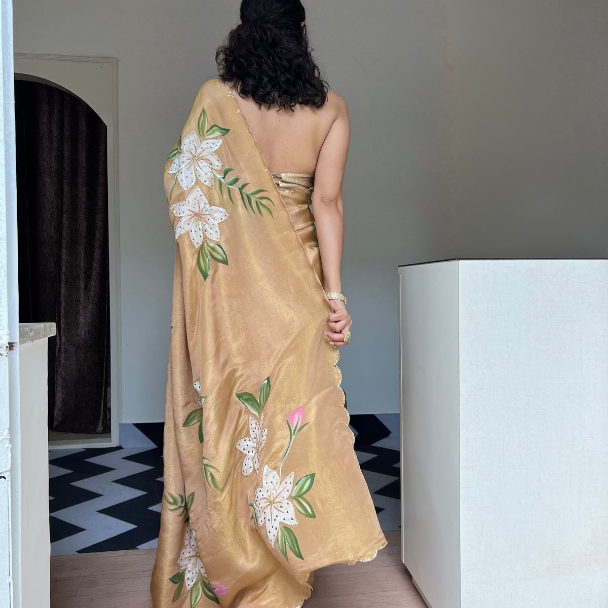 Blossom Tissue Saree