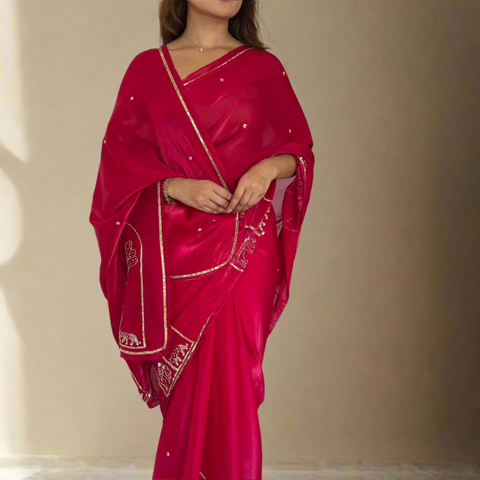 Wedlock Heritage Tissue Saree