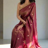 Ruby Royale Tissue Saree
