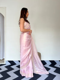 Pastel Muse Tissue Saree