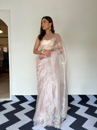 Silver Sands Saree
