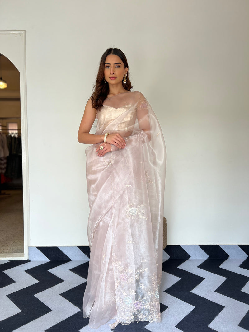 Silver Sands Saree
