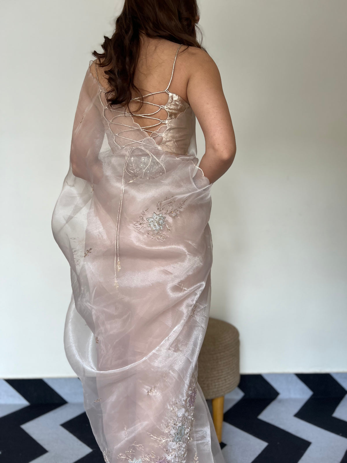 Silver Sands Saree