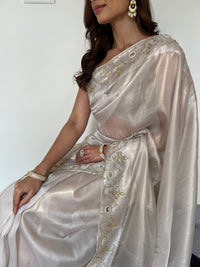 Ethereal White Saree