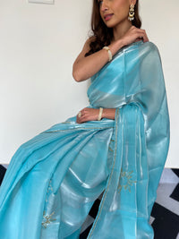Aqua Royale Saree
