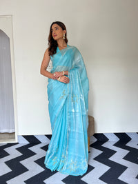 Aqua Royale Saree
