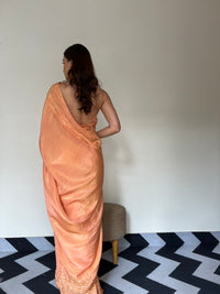 Amber Hues Saree
