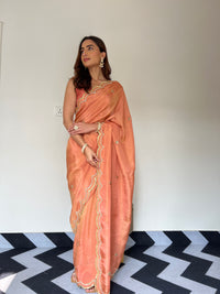 Sunset Drape Saree