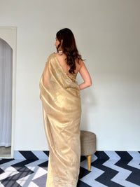 Golden Aura Saree