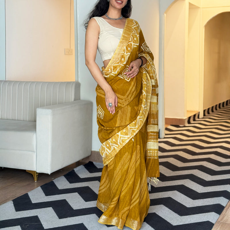 Jivika Cotton Saree