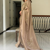Dusky Dream Tissue Saree