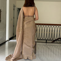 Dusky Dream Tissue Saree