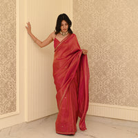Azure Tissue Saree