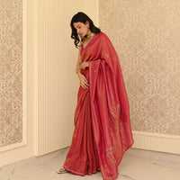 Azure Tissue Saree