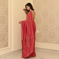 Azure Tissue Saree