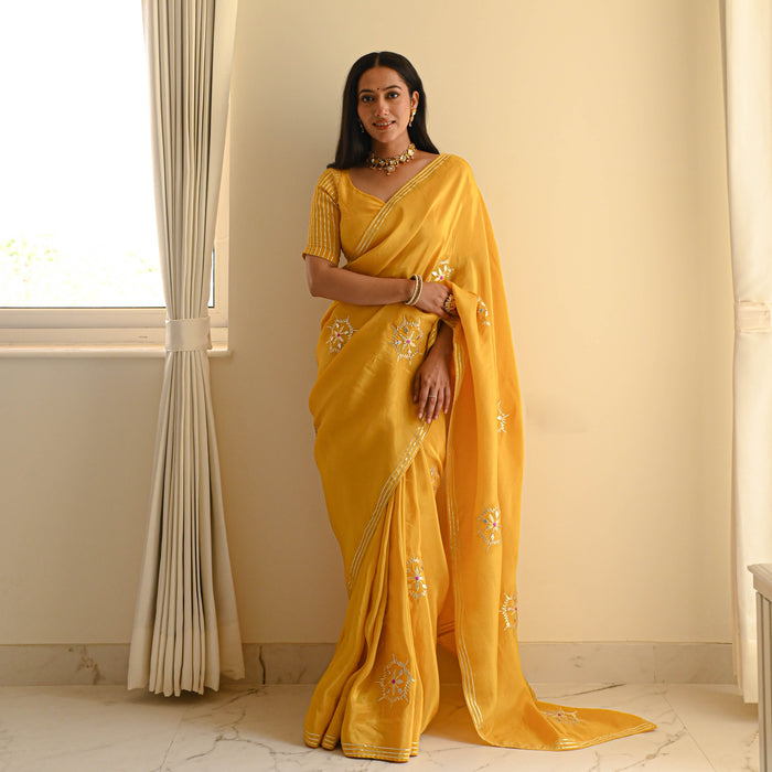 Majestic Elegance Tissue Saree